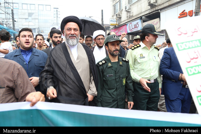 راهپیمایی باشکوه مردم آمل در روز جهانی قدس + تصاویر