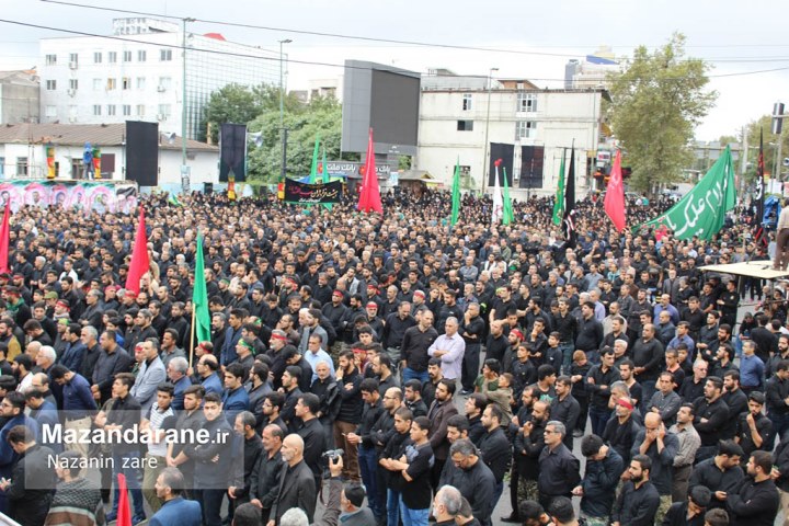 تجمع بزرگ بصیرت عاشورایی در آمل باشکوه برگزار شد+ تصاویر