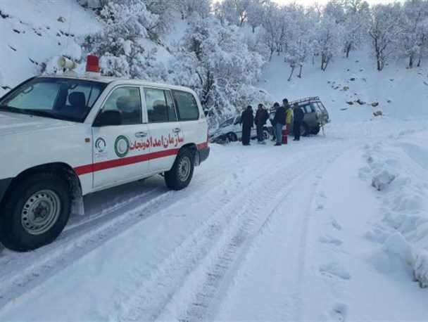 آخرین آمار امدادرسانی به شهروندان گرفتار در برف و کولاک