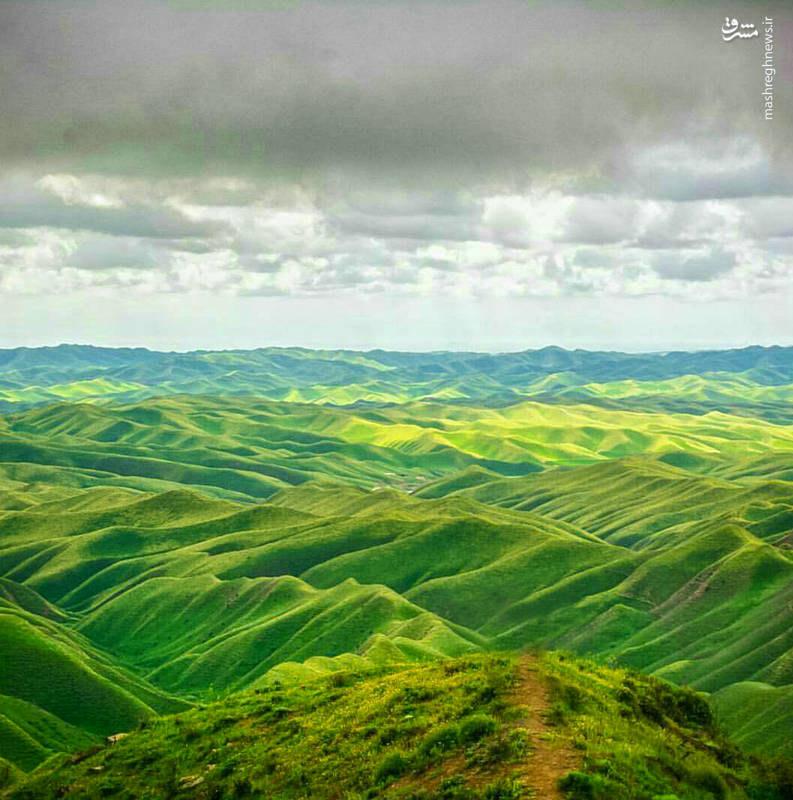 عکس/ منظره ای رویایی در گلستان