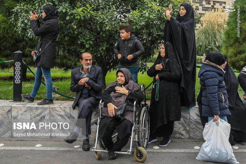 عکس/ عزاداری روز اربعین در مشهد