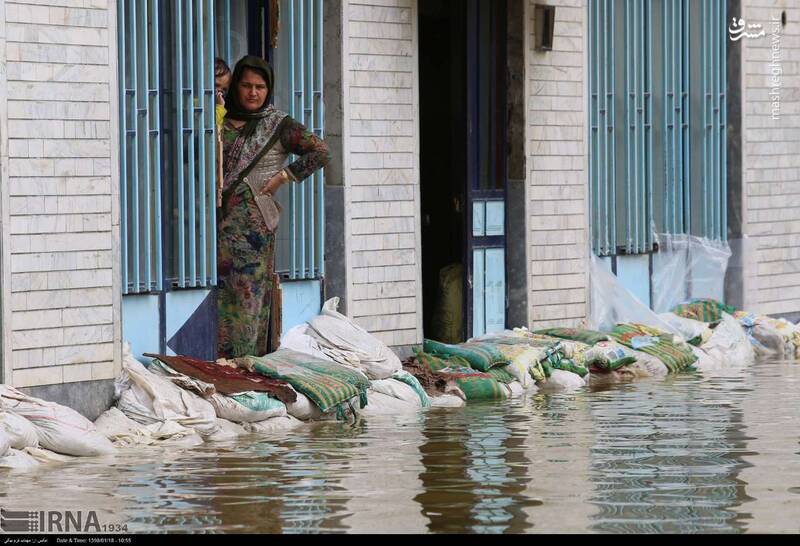 عکس/ کودکان سیل‌زده گلستان