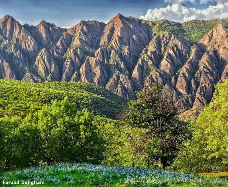 کوهی شگفت‌انگیز در لرستان