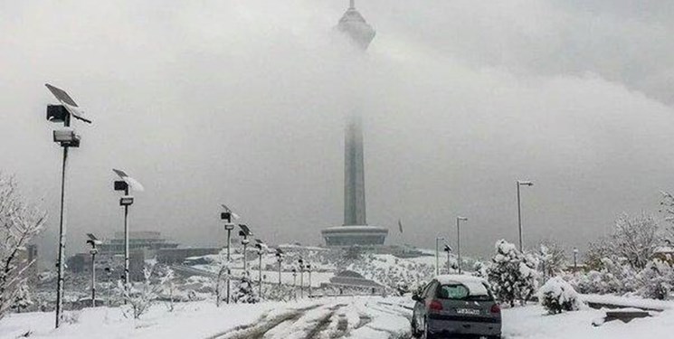 سامانه بارشی اواخر سه‌شنبه از تهران خارج می‌شود